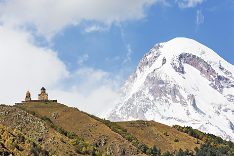 Kazbeg i Georgien