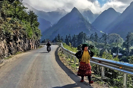 Norra Vietnam landsbygd